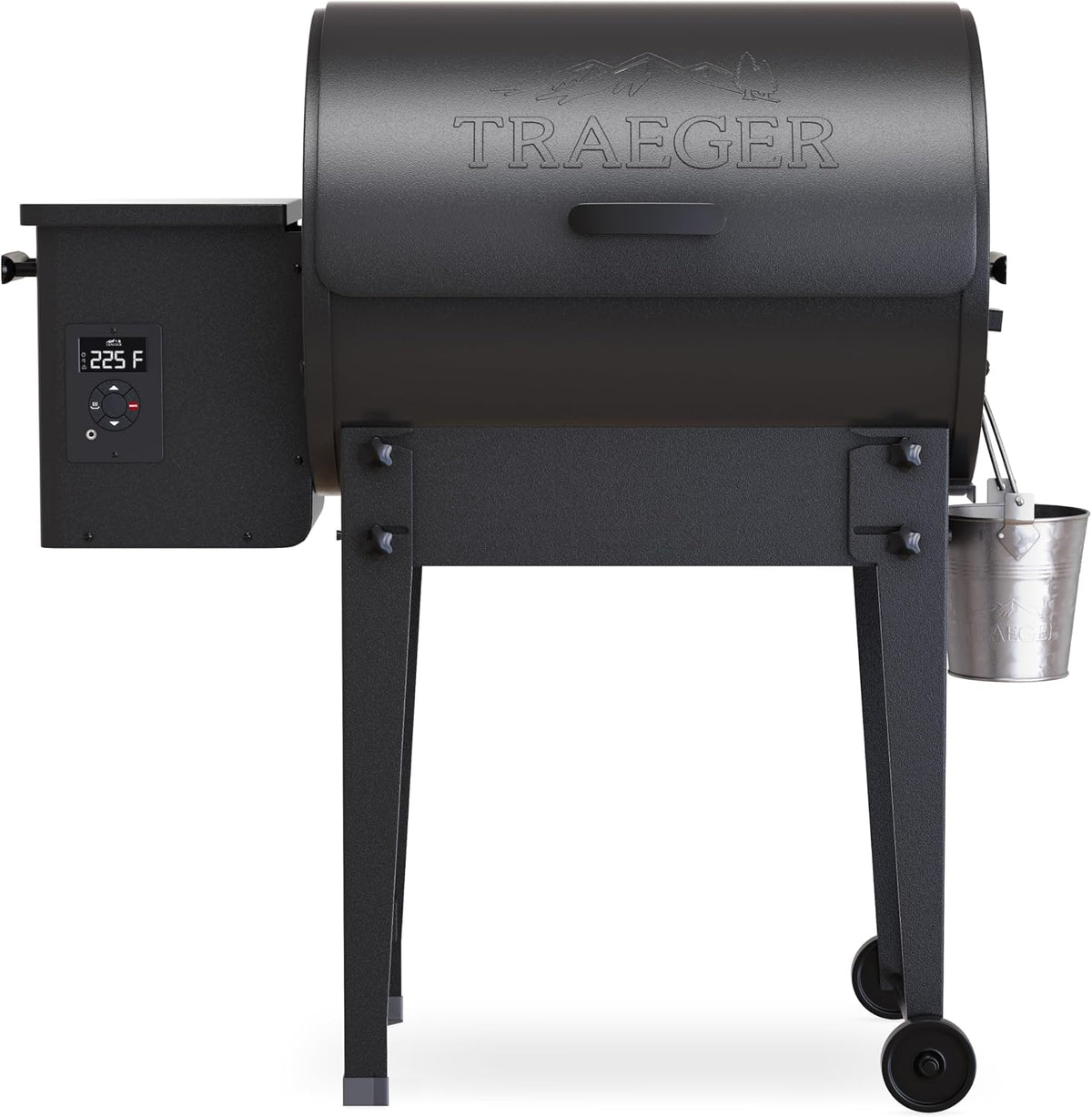 Traeger fumoir, Noir, Grills Tailgater 20 Barbecue à granulés de bois portable