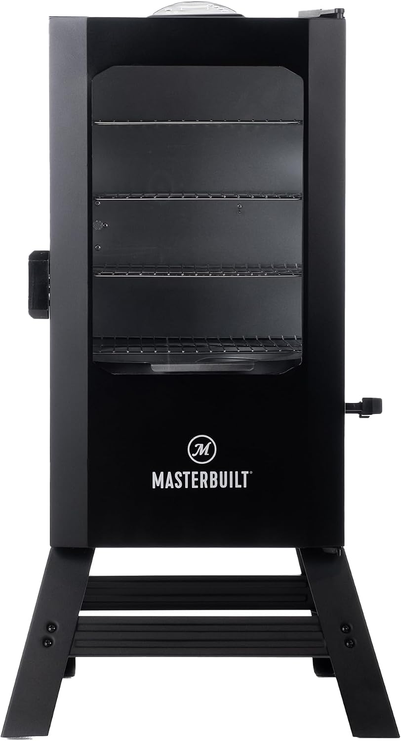 MasterBuilt fumoir, 76,2 cm, 710 pouces, Noir, ® numérique électrique vertical de avec kit de pieds, modèle MB20070421