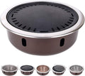 Umiup barbecue à charbon, 39 cm, tôle galvanisée, Noir/Marron/Argent, Barbecue Barbecue Barbecue, Grill au Charbon de Bois