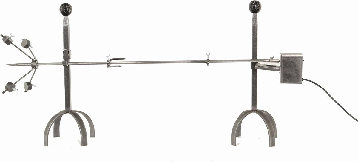 LE MARQUIER Moteurs tournebroches pour barbecue, Argent, Tournebroche À Lardoires L80 cm