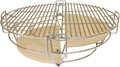 YNNI KAMADO Grilles de cuisson, 63,5 cm, Argent/Crème