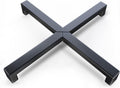 Glacenox Supports de cuisson pour barbecue, acier robuste de haute qualité., Noir, Support de table nid pour grands œufs verts