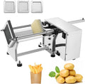 RSPPPJQ trancheuse électrique, 60 W, 110 V/220 V, 6 mm, 9 mm, 13 mm, Noir, Machine de coupe de pommes de terre à frites