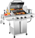 Electactic Barbecues à gaz, 000 BTU, Argent