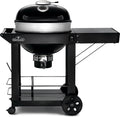 Napoleon barbecue à charbon, 57 cm, Noir/Argent, - Barbecue Charbon Kettle Pro sur Chariot