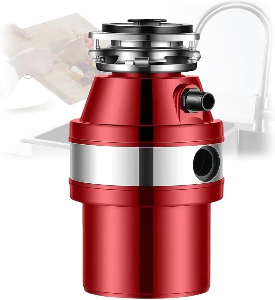 SAYEYBU broyeur, 560 W, 2800 TR/Min, Argenté, DéChets Alimentaires sous éVier, Acier Inoxydable, Cuisine et L'éVier