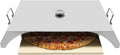 Four four à pizza, 30,5 cm, argenté., à pizza portable en acier inoxydable de avec thermomètre et pelle, kit de pour barbecue extérieur pour camping