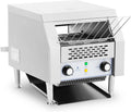Royal Catering Grille-pains, 200 W, Gris, Vitesses : 7, Mode veille, petits pains
