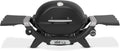 Weber Barbecues à gaz, Noir, Q 1200N Barbecue à gaz avec tablettes latérales/Grill léger pour Camping, terrasses et balcons