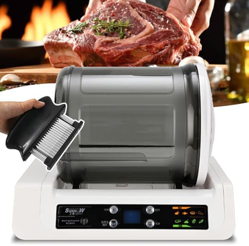 Machine Attendrisseurs à viande, Noir, à mariner sous vide pour poulet, viande et légumes, améliore la saveur et la texture