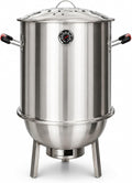 WPWSDWMX barbecue à charbon, 42 cm, Acier inoxydable, Argent