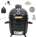 YNNI KAMADO fumoir, brillant (noir, vert, rouge en standard) disponible en 11 autres couleurs sur mesure., TQTT15BL15.7 Kamado sur pied