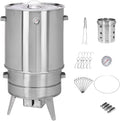 Barbecue barbecue à charbon, 50 x 85 cm, Acier inoxydable, Argent, Porc et Volaille(A)