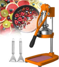 KEuLen presse-agrumes, acier inoxydable + alliage d'aluminium, Orange, en Fonte, Tomate et de pastèque( )
