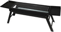 Barbecue barbecue à charbon, 58,4 cm, Noir, à charbon portable, au gaz propane à dessus plat, en acier robuste