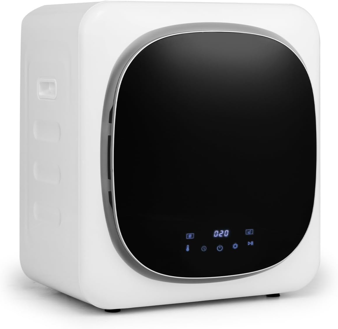 SOARS Sèche-linges avec pompe à chaleur, 800 W, 2,5 KG, 48 X 40 X 56 CM, Noir, Sèche Linge, Sèche Linge Pompe à Chaleur Capacité