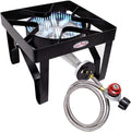 GASONE Pièces de rechange pour barbecue, 000 BTU, Noir/Argent
