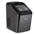 KLARSTEIN machine à glaçons, 25 x 43 x 39 cm (LxHxP), 2,9 L, 15 kg, Noir, Machine a Glacons pour la Maison, Ice Maker avec Commandes Tactiles