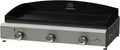 LE MARQUIER plancha, Noir/Argent, Amalia Pro Gaz 375 INOX
