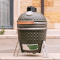 Kokko barbecue à charbon, 31 x 45 cm, 26 cm, Vert Olive/Noir