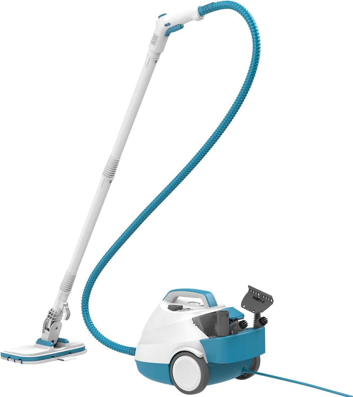 BLACK+DECKER nettoyeur vapeur, 2000 W, Noir, Multifonction à Haute Pression de avec 8 Accessoires, BHSMP2008-QS