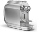 Afro Coffee machine à café, Argenté, Kahawa Premium Chrome Silver, Machine à capsules compacte avec pression de 19 bars