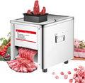 lealovengzh trancheuse électrique, 850 W, 5.0 mm, Argenté, Trancheuse à Viande éLectrique, Trancheuse Bureau pour Aliments