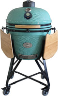 YNNI KAMADO Thermomètres à friture, Cyan, Bundle 27' Including Extras TQTT27CY