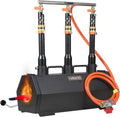 VEVOR Fours, Acier laminé à froid, Noir/Orange, Forge à Gaz Propane Portable, Four de Forge à 3 Brûleurs, Couteliers Maréchaux-ferrants Forgerons