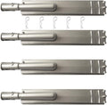 GRILLJOB Pièces de rechange pour barbecue, CITSS, 410 mm 4 pièces., fonte d'acier inoxydable 304, Argent, Cal Flame