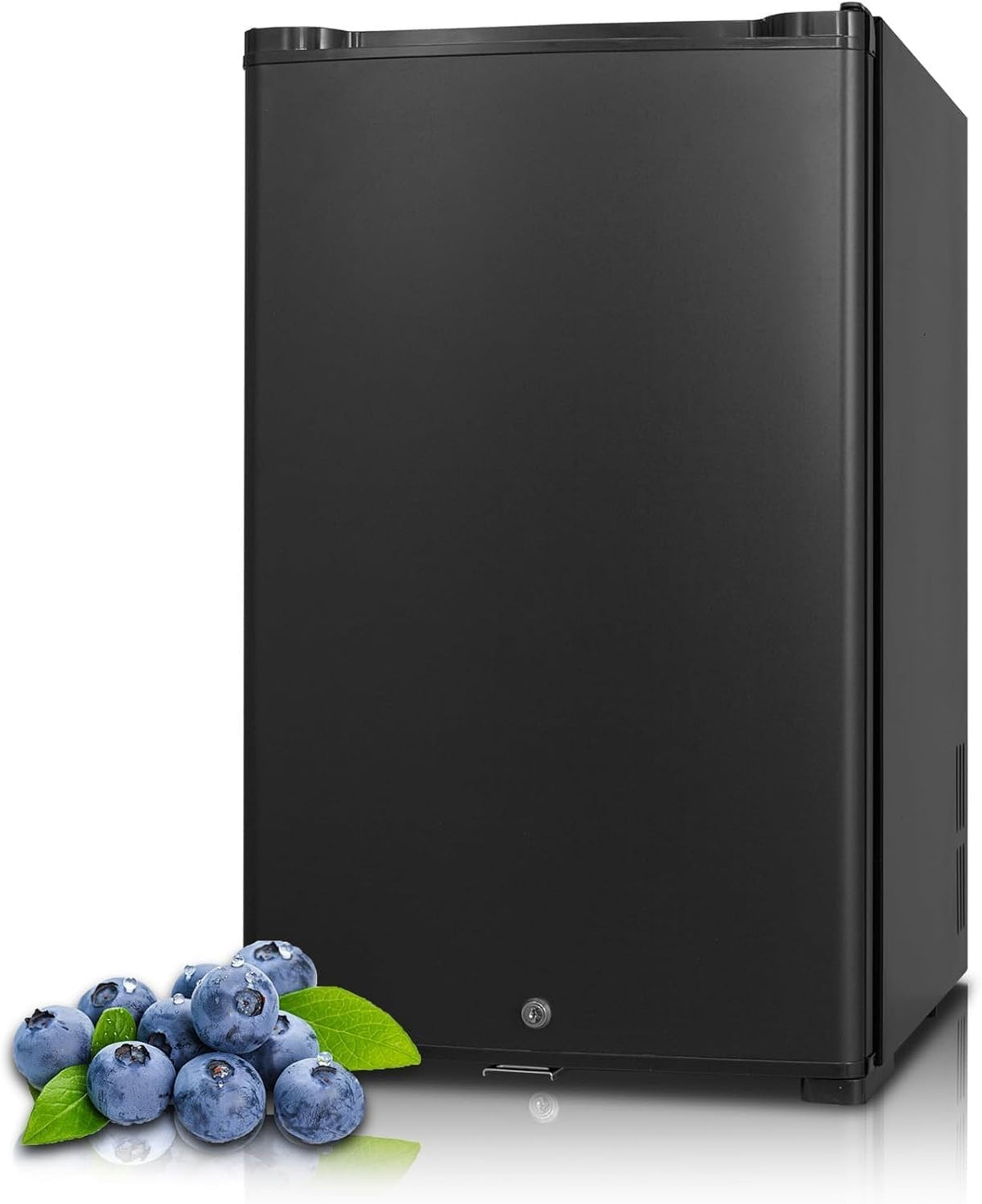 Techomey réfrigérateur, 12 V, 220 V, 50 L, Noir, Frigo Camping Car, Silencieux, Caravane