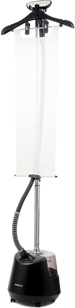 Fridja défroisseur vapeur, 2200 W, 3 L, Noir, Chauffe 35 s, Double Vapeur