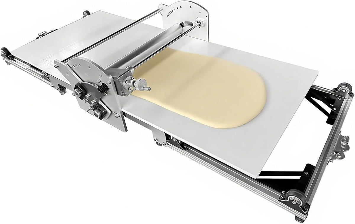 GESAIDES Machines à pâtes manuelles, 1300 × 570 × 230 mm (51,2 × 22,5 × 9,1 po), 60 W, 110 V/220 V, Acier inoxydable, Gris