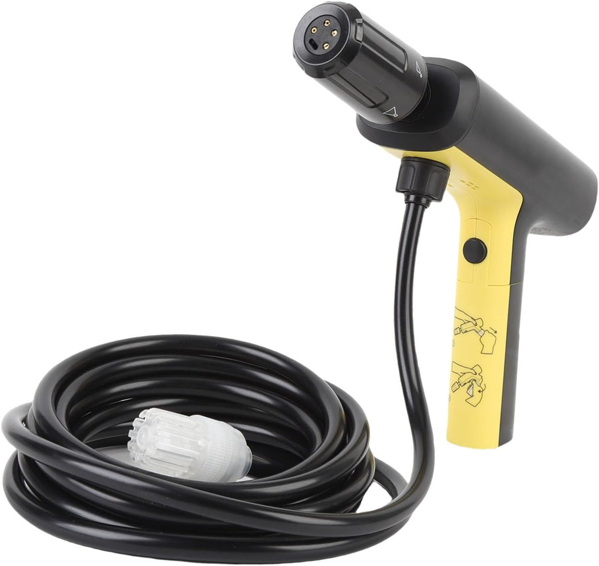Naroote nettoyeur haute pression, Gris, sans Fil, Lave-Auto Portable, Idéal pour Le Nettoyage des Véhicules