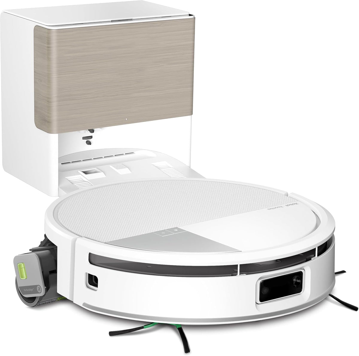 iRobot Robots aspirateurs, Blanc, Roomba Max 705 Combo + Base AutoWash, Rouleau serpillière PowerSpin, Protection du Rouleau