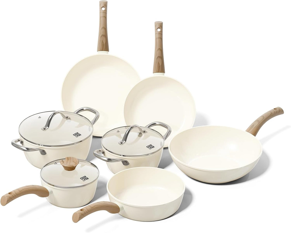 Cook and Pan batterie de cuisine, Noir