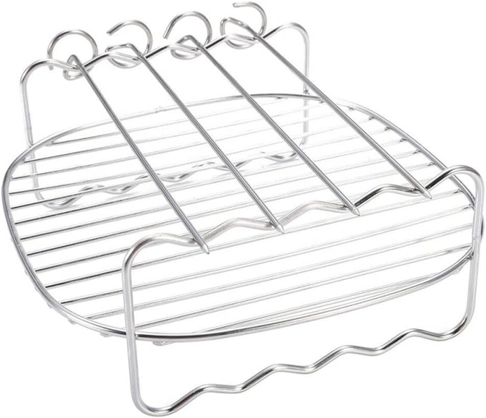 MQPALZKD Brosses-racloirs pour barbecue, 16.7 * 16.5 * 7 cm / 6.57 * 6.5 * 2.7inch, argenté