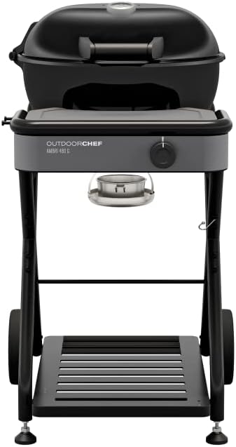 AYGAZ Détendeurs et tuyaux de gaz pour barbecue, 480 G, Noir/Gris, Gasbarbecue Ambri Evo 30 mbar Outdoorchef