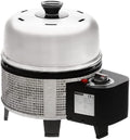 Cobb Barbecues au gaz naturel, Argent/Noir, Deluxe 700-3 Barbecue à gaz 2.0 économique et pratique en acier inoxydable