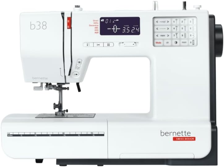 Bernette machine à coudre, Noir, b38 avec 5 ans