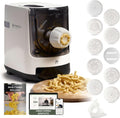 CLASSE ITALY machine à pâtes, 800 g, Noir, PASTAIO avec 11 Matrices. Pasta Maker, balance intégrée, extrusion rapide