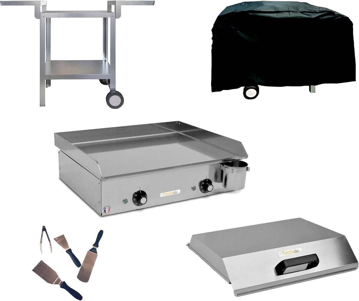 Mirichaud plancha, 2400 W, Argent/Noir