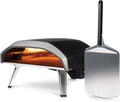 Ooni four à pizza, Noir/Argent, Koda 16 Pack à Gaz d'Extérieur, Grand Portable avec Technologie FlameKeeper