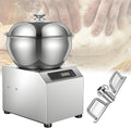 Quixnova Batteurs sur socle, 5 kg, 8 kg, 8 kg, Argenté, Pétrin électrique à Spirale /, en Acier Inoxydable