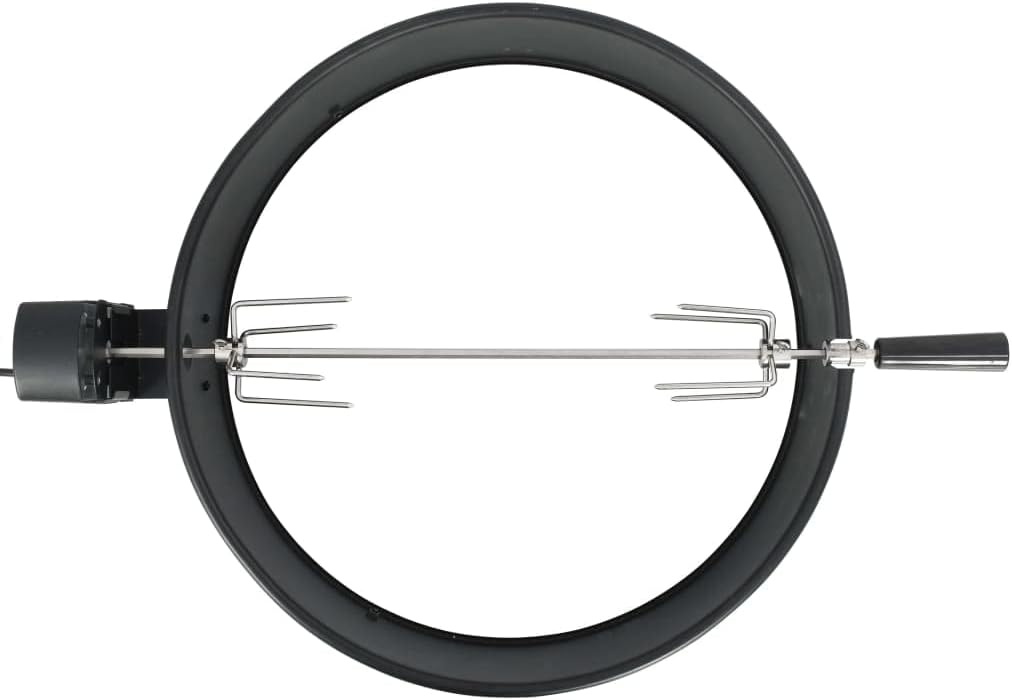 Teenpull barbecue à charbon, 57 cm, Noir/Argent