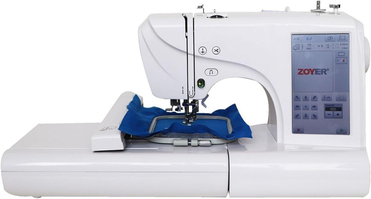 UIBAO machine à coudre, 45 W, Gris, Mini Portable, et à Broder, Industrielle, Petite électrique Portable, débutants avec Accessoires