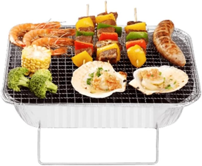 MQPALZKD Brosses-racloirs pour barbecue, Argent