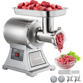 VEVOR Hachoirs à viande, 1100 W, 250 kg, 193 tr/min, acier inoxydable, Argenté, Hachoir électrique par heure en acier inoxydable
