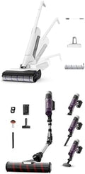 Rowenta Aspirateurs balais et balais électriques, Noir, X-Clean 10 et X-Force Flex 9.60, Aspirateur Laveur sans Fil et Balai sans Fil Multifonction