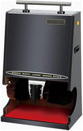 bureau ZFNELYHHOW, 50 × 29 × 81 cm, ≤ 60 dB, 1200 TR/Min, Noir, Cireuse à Chaussures Automatique à Double Brosse